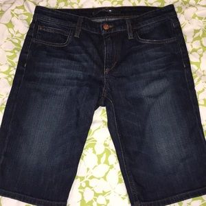 Joe’s jeans size 26 dark blue jean shorts